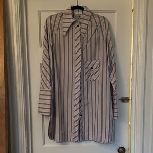 Ganni Oversized Button Down Shirt